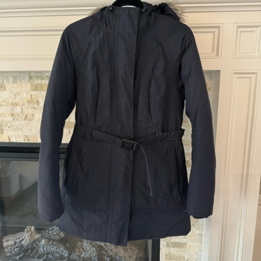 North Face Parka Summit Navy S